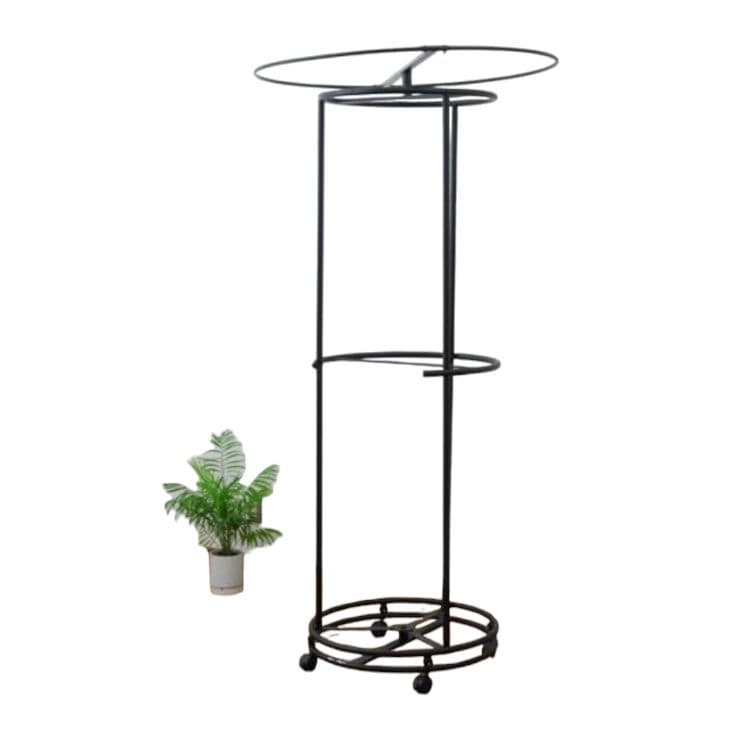 ＊恋々＊　冨士木工　回転式ハンガー　クローゼット　ブラック