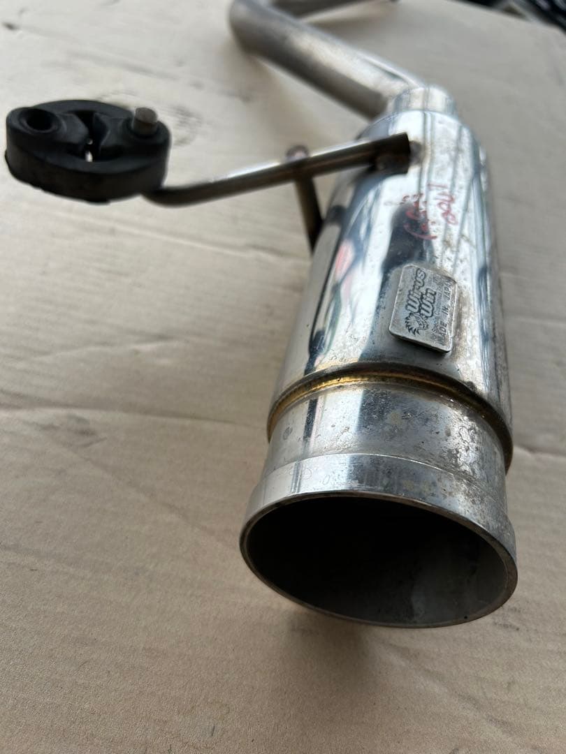 ミラジーノ　L700　リヤマフラー　テールパイプ　社外品