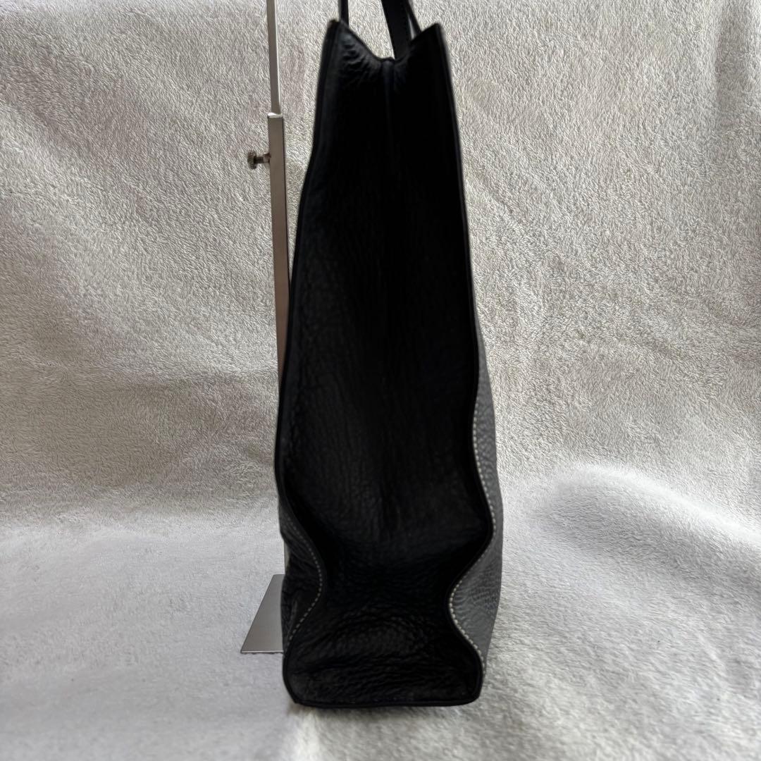 ✨美品✨ BURBERRY バーバリー レザー トートバッグ ブラック 黒 本革