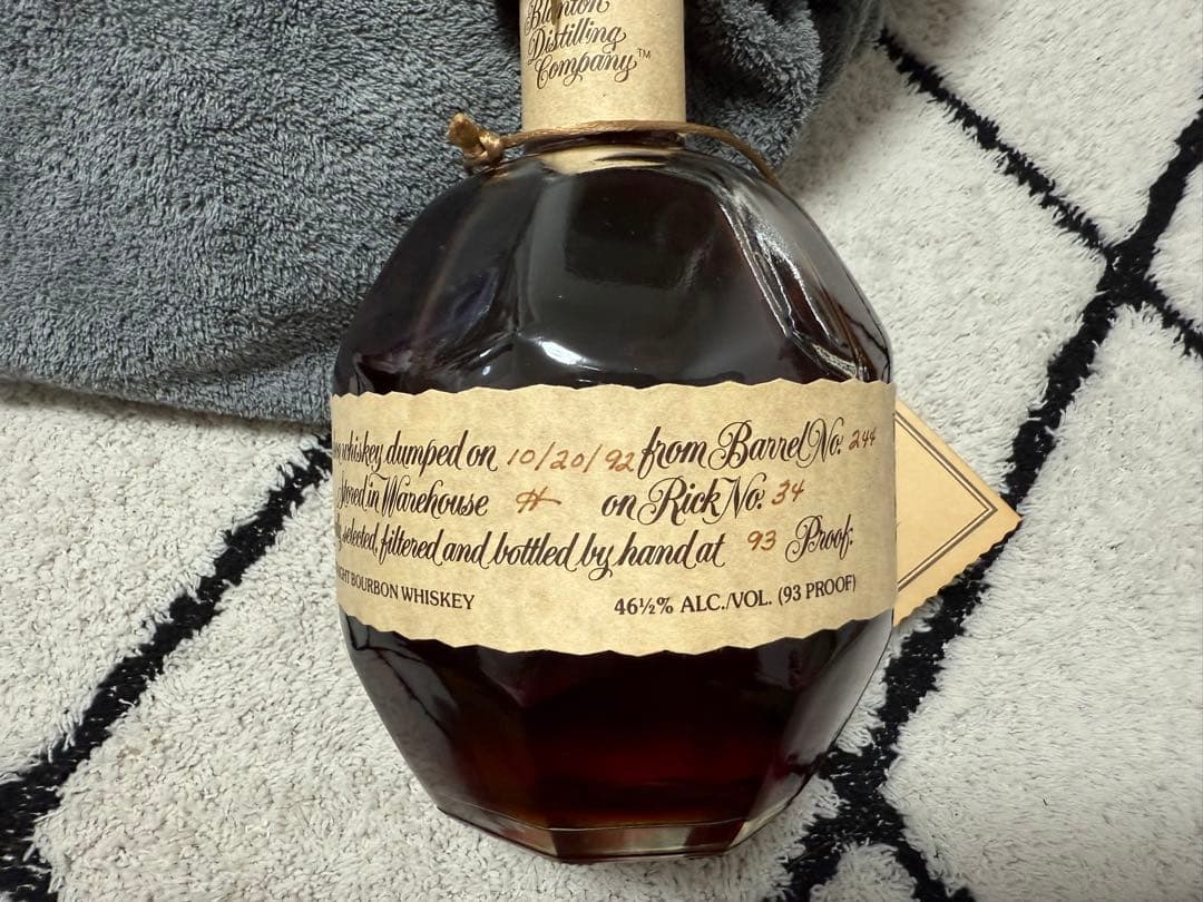 ブランデー Blanton's Straight Bourbon Whiskey 750ml
