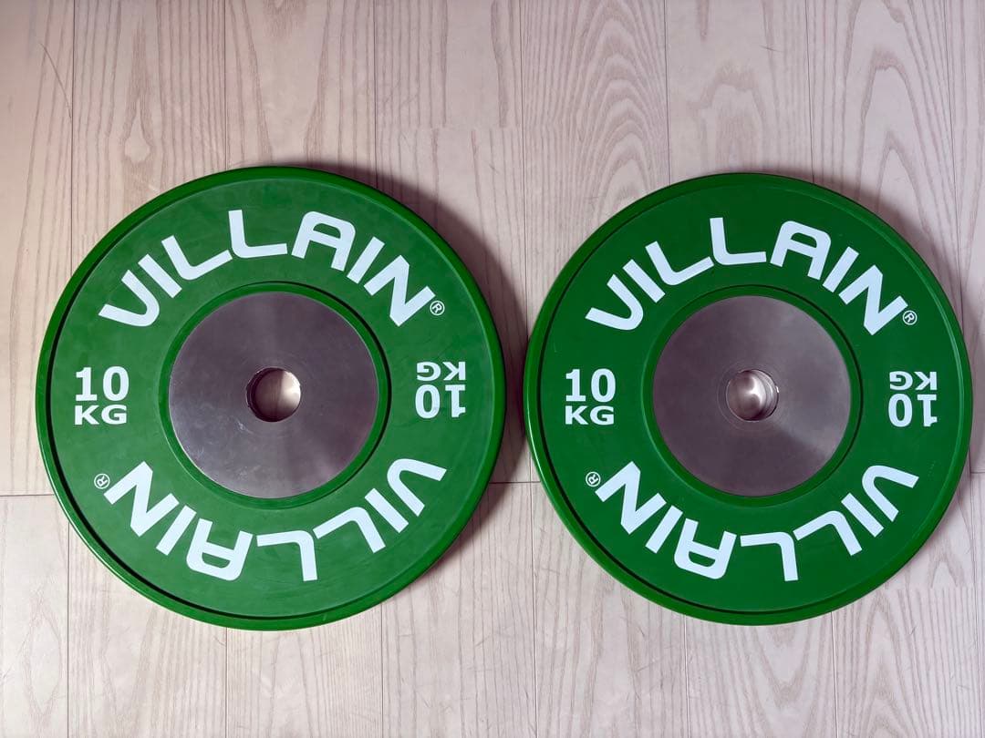 【引取限定】VILLAIN コンペティションバンパープレート 210kgセット