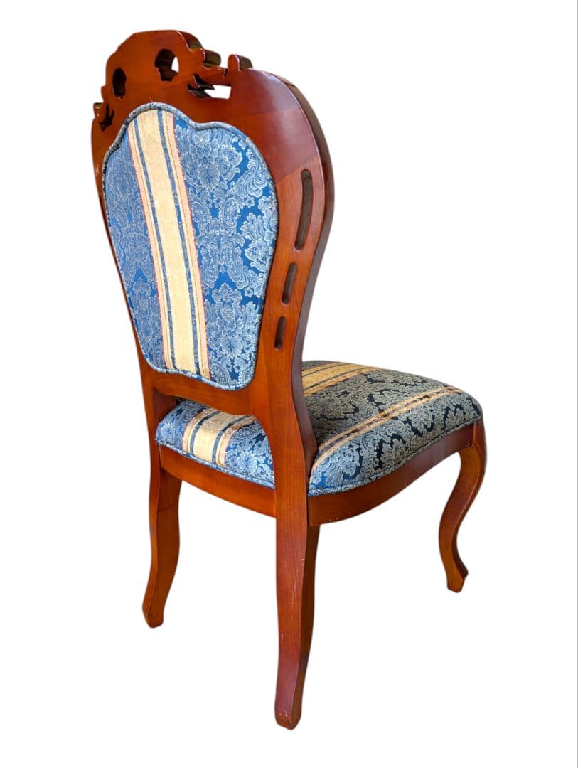 猫脚 ダイニングチェア アンティーク ヨーロッパ風 2脚セット①