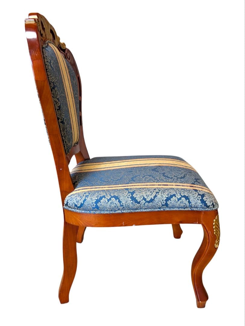 猫脚 ダイニングチェア アンティーク ヨーロッパ風 2脚セット①