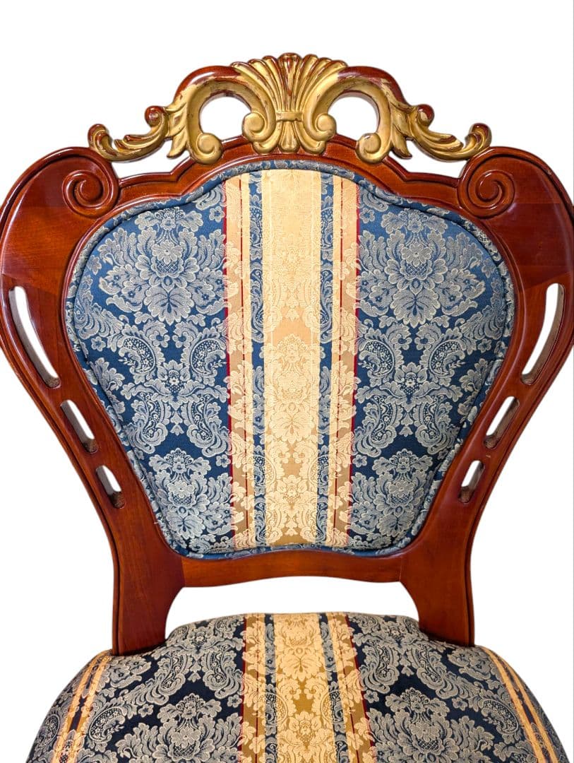 猫脚 ダイニングチェア アンティーク ヨーロッパ風 2脚セット①