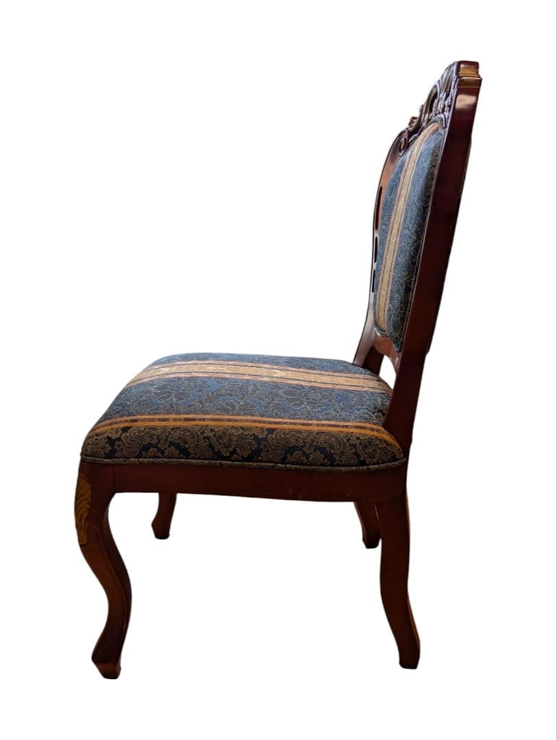 猫脚 ダイニングチェア アンティーク ヨーロッパ風 2脚セット①