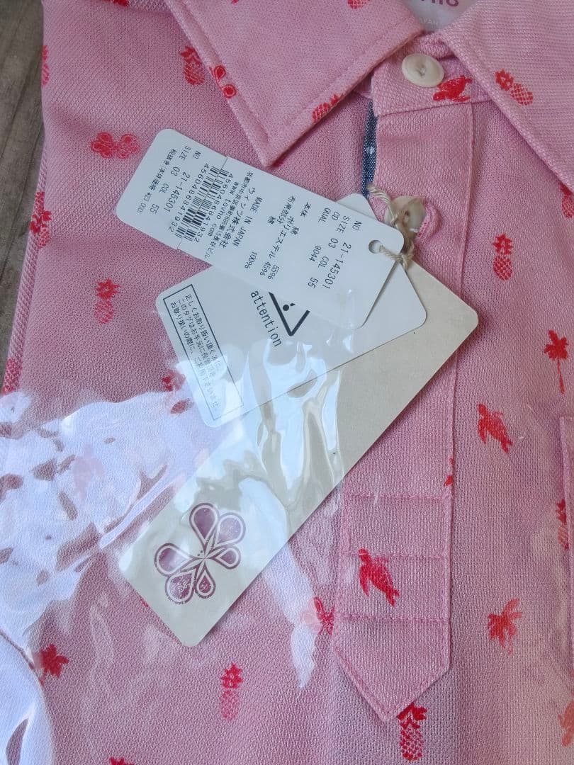 未開封4着セット　ゴルフ　ハイブランド　ポロシャツ類