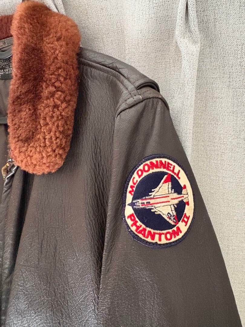 米海軍 官給品 US NAVY G-1実物 MIL-J-7823C 60s 40