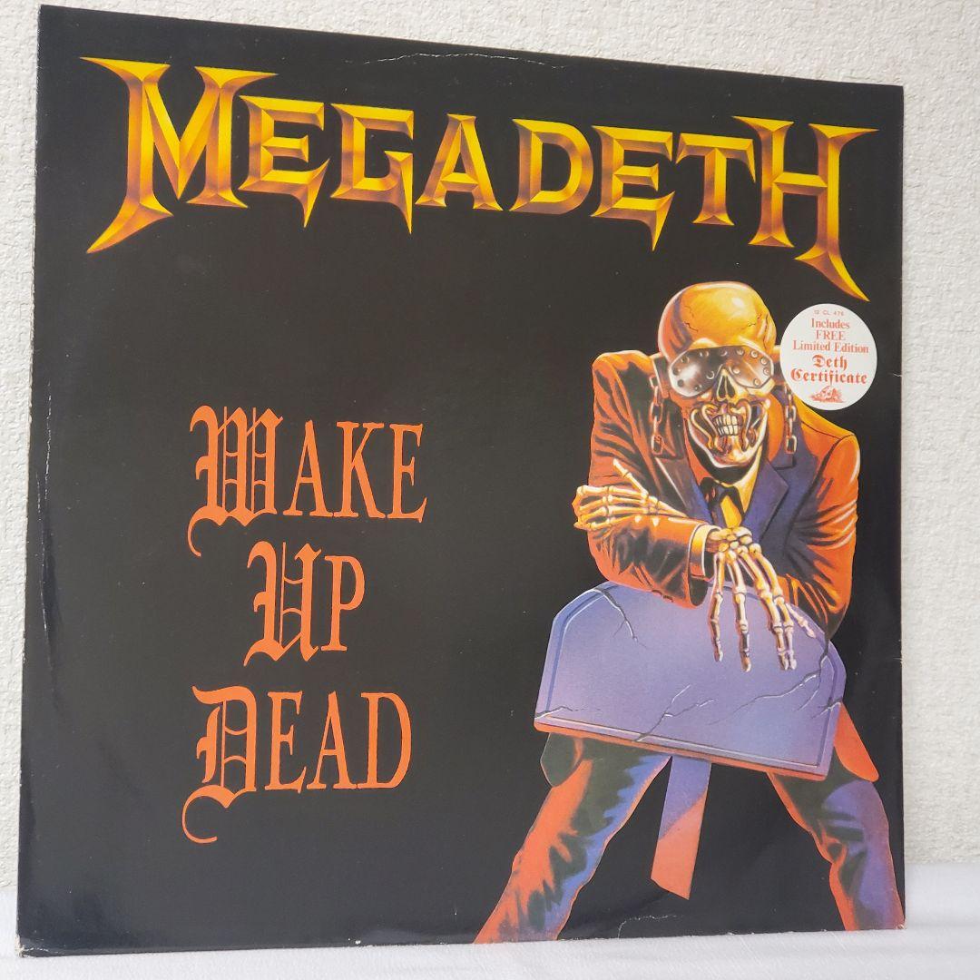 洋楽 MEGADETH WAKE UP DEAD 12inch