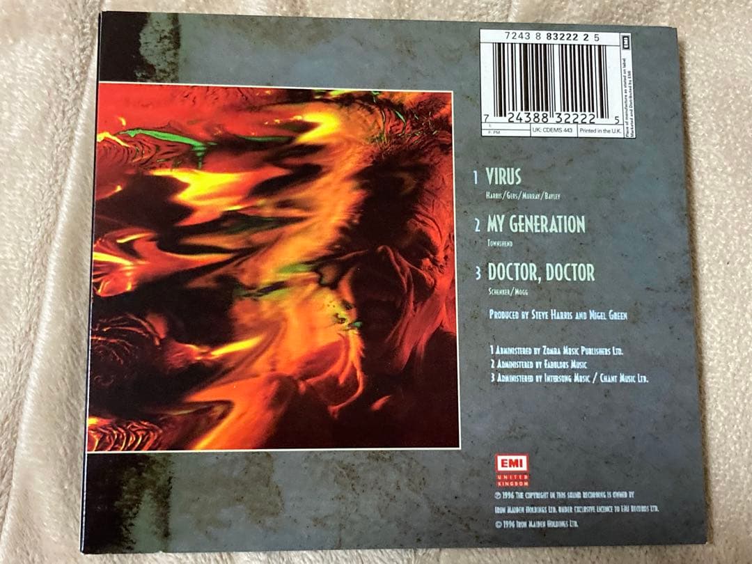 IRON MAIDEN / VIRUS (2CD BOX) 輸入盤 希少品