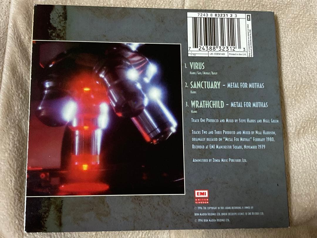 IRON MAIDEN / VIRUS (2CD BOX) 輸入盤 希少品