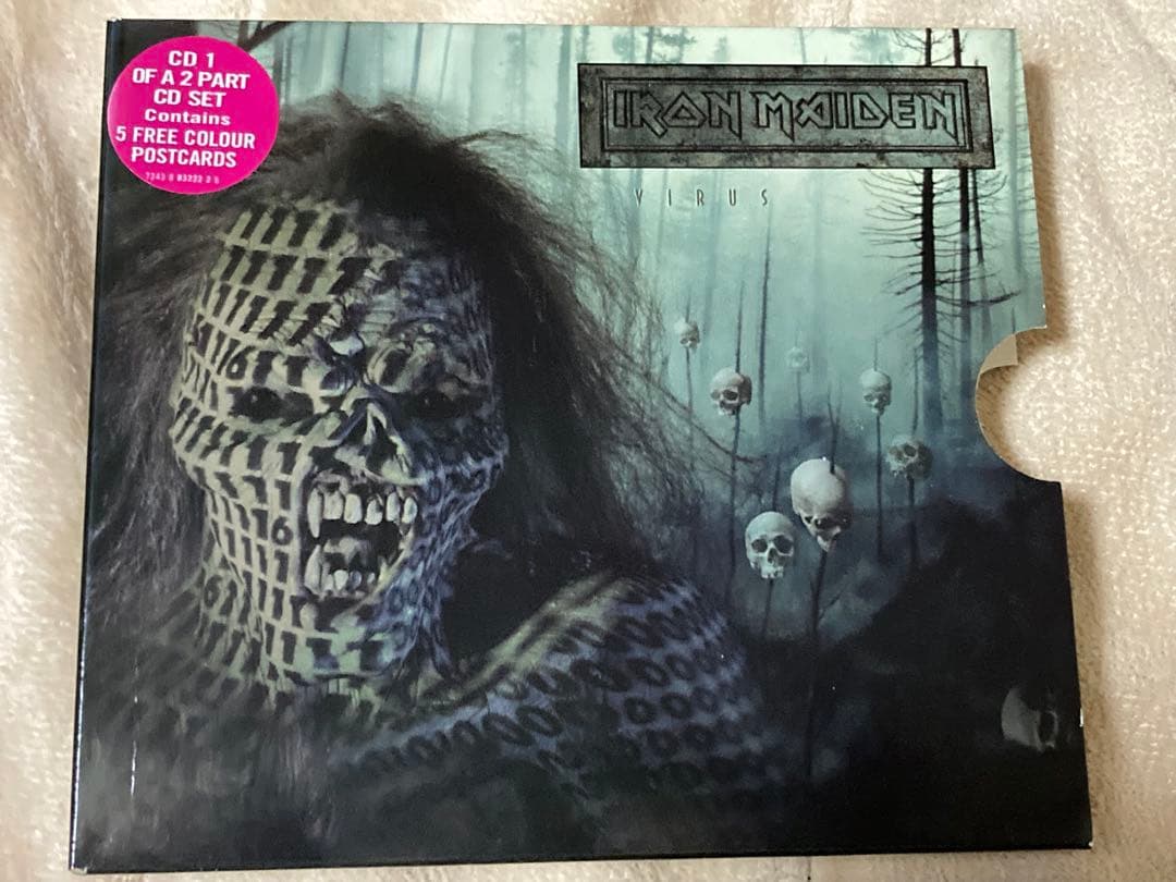 IRON MAIDEN / VIRUS (2CD BOX) 輸入盤 希少品