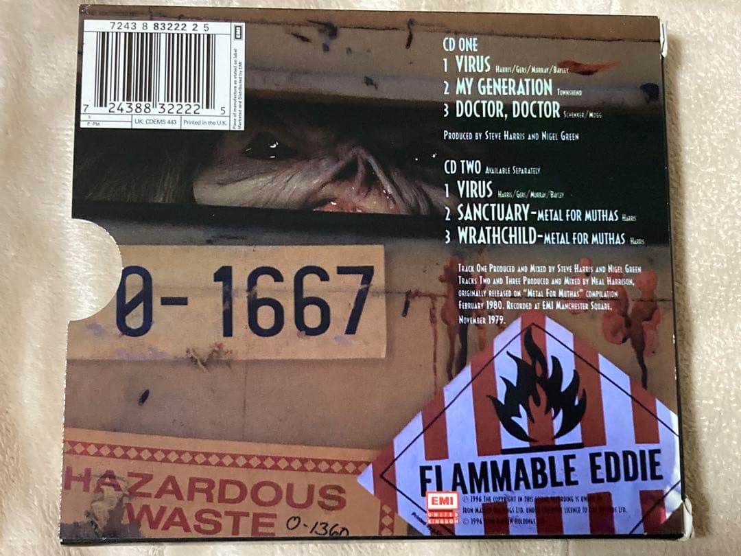 IRON MAIDEN / VIRUS (2CD BOX) 輸入盤 希少品