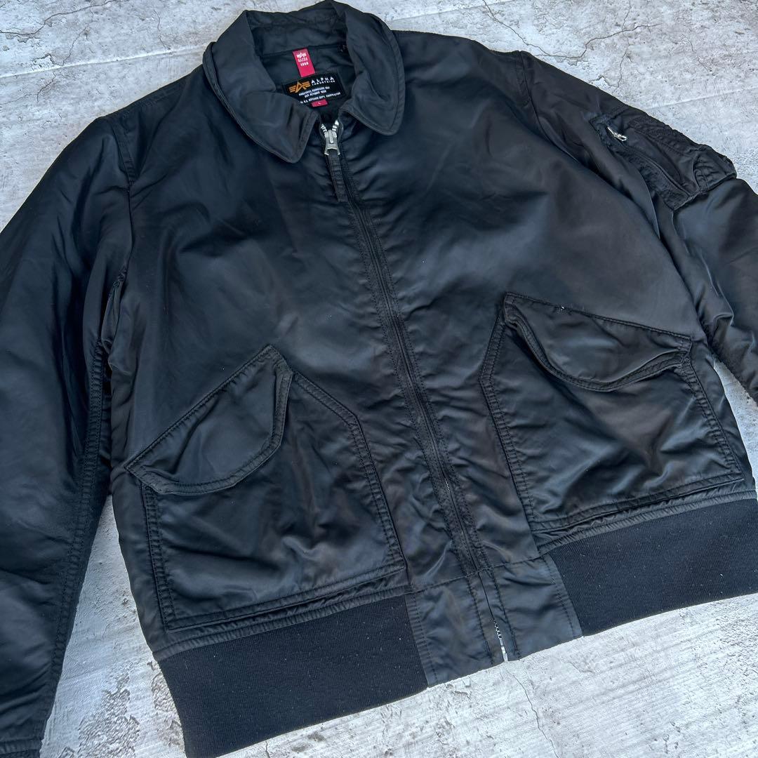 00s Alpha Cwu-45P フライトジャケット　ブラック　L