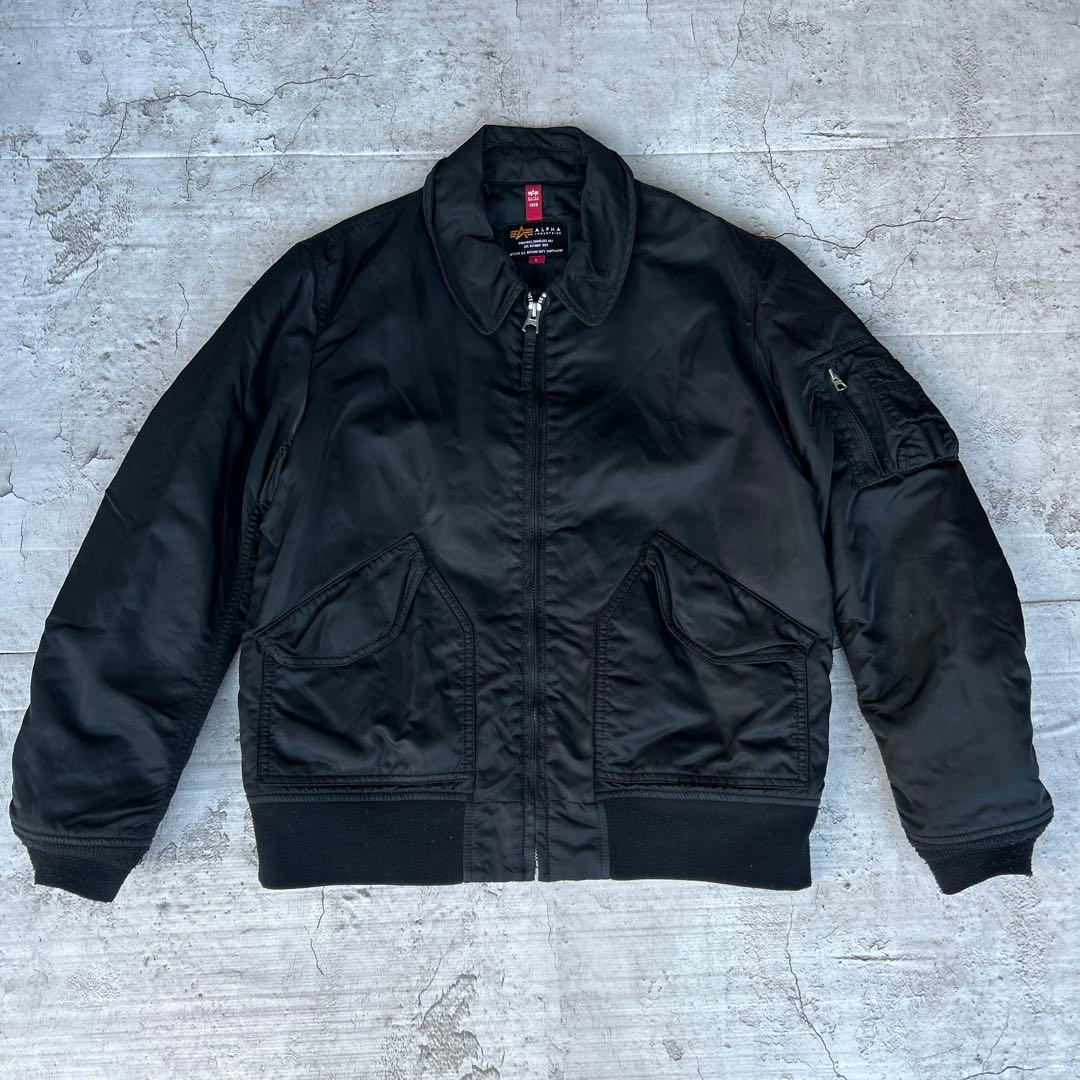 00s Alpha Cwu-45P フライトジャケット　ブラック　L