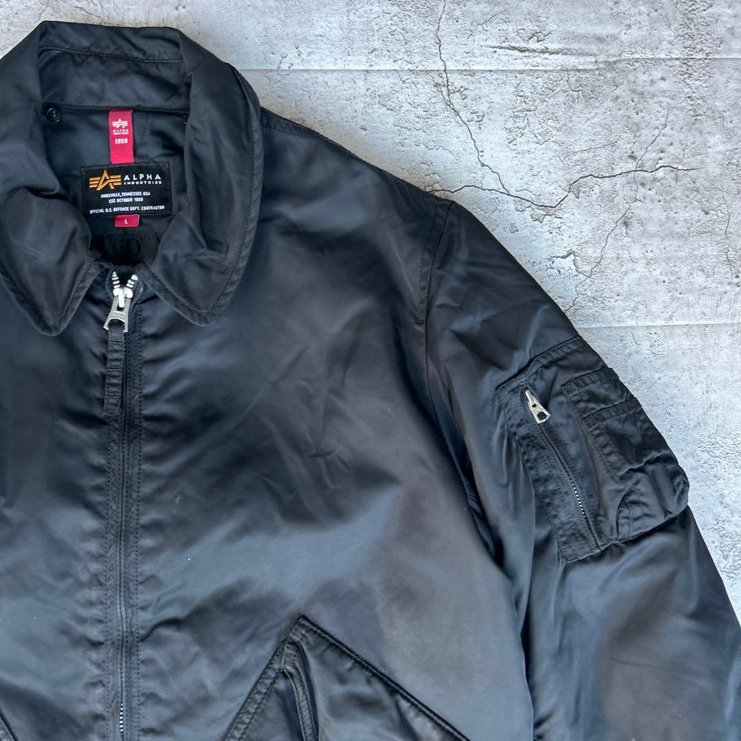 00s Alpha Cwu-45P フライトジャケット　ブラック　L