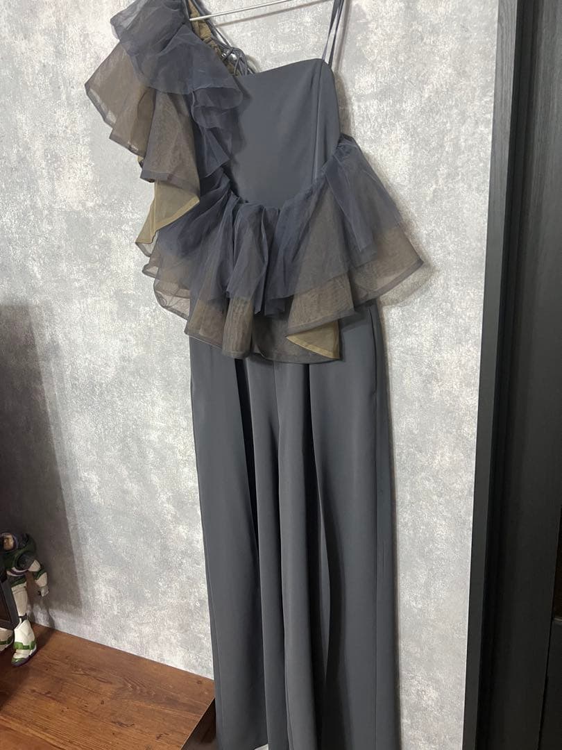 ＊美品＊ラグナムーン LADYチュールカラーベアパンツドレス