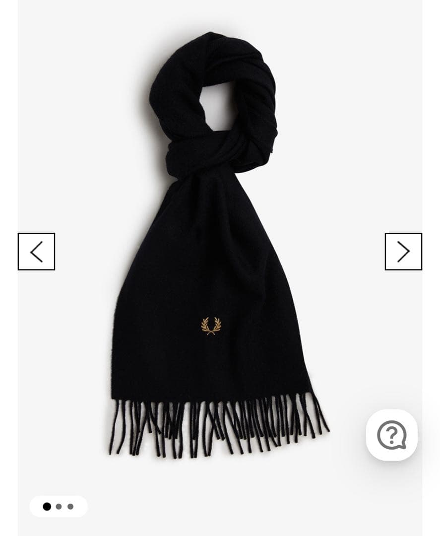 【新品未使用】フレッドペリー メンズ マフラー