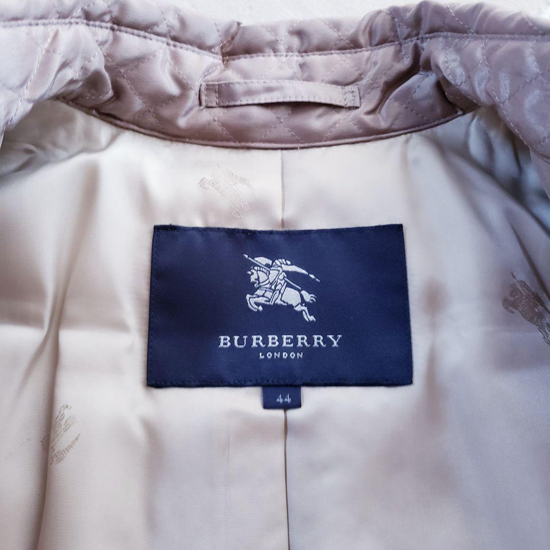 ★極美品★　BURBERRY　LONDON　キルティング　トレンチコート　44号