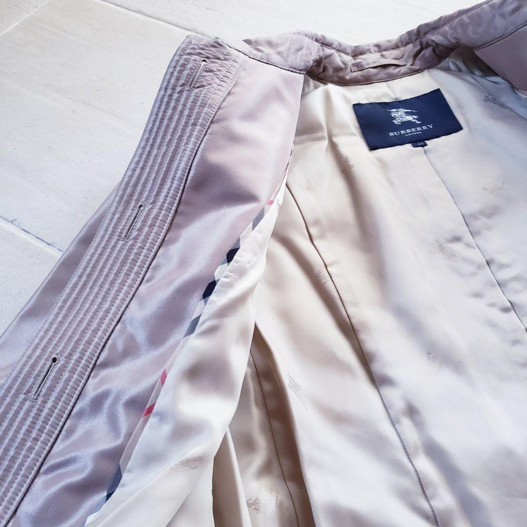 ★極美品★　BURBERRY　LONDON　キルティング　トレンチコート　44号