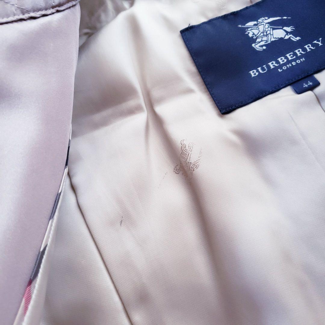★極美品★　BURBERRY　LONDON　キルティング　トレンチコート　44号