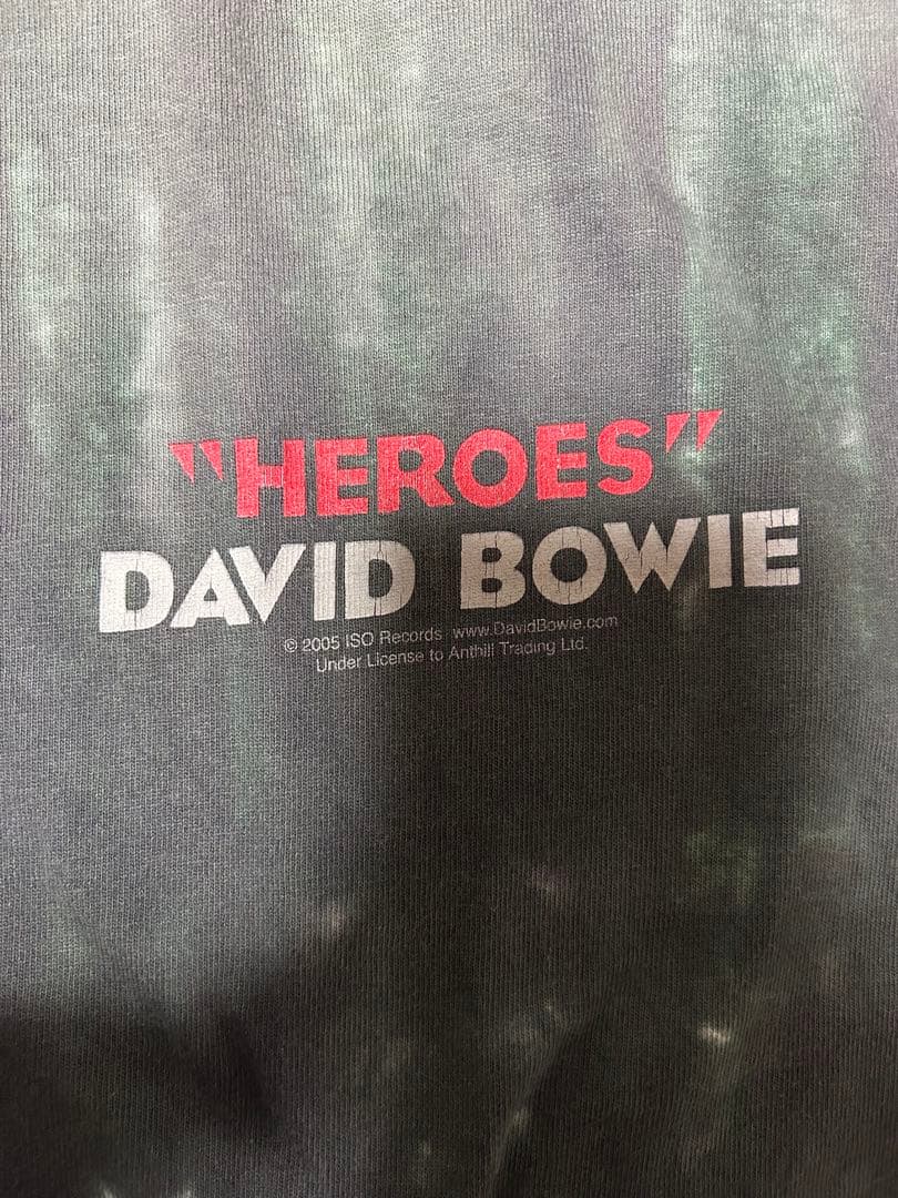 古着　00s DAVID BOWIE デヴィッドボウイ　Tシャツ　ヴィンテージ