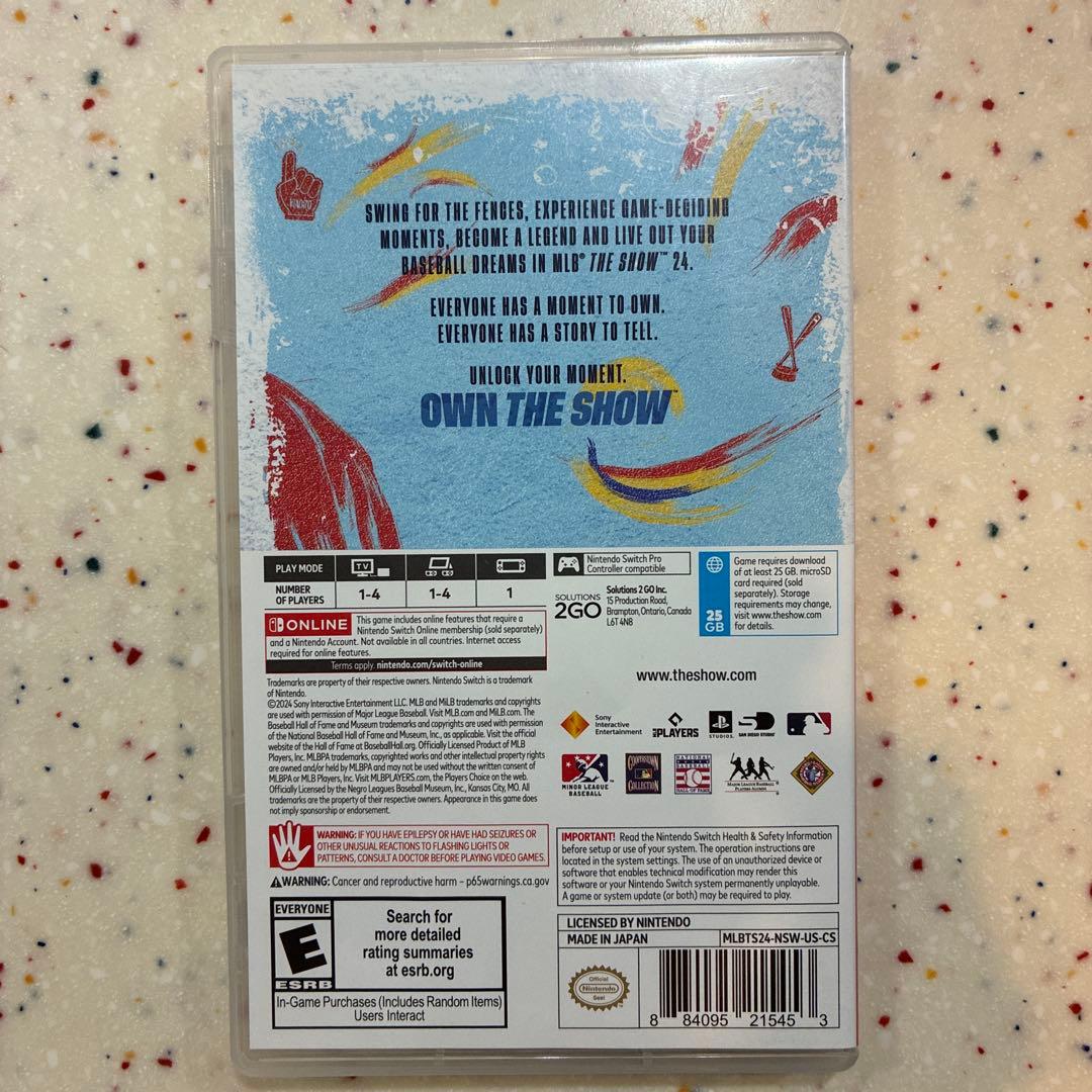 MLB The Show 24 Nintendo Switch 海外版
