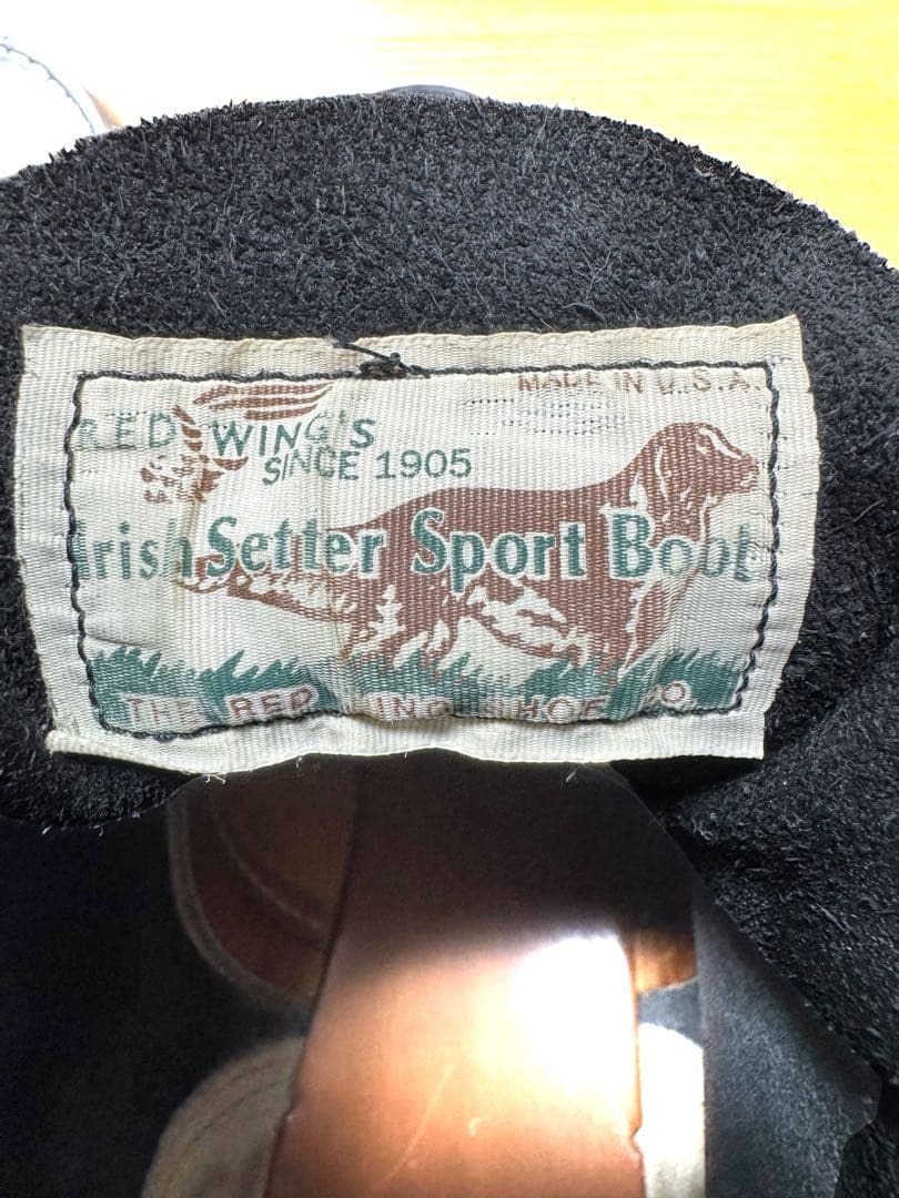 RED WING 8179 アイリッシュセッター 黒 US9.5E(27.5㎝)