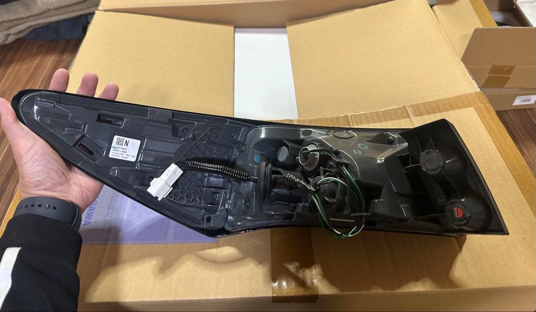 60 ハリアー 後期 純正テールランプ、ドアミラーウィンカー 美品