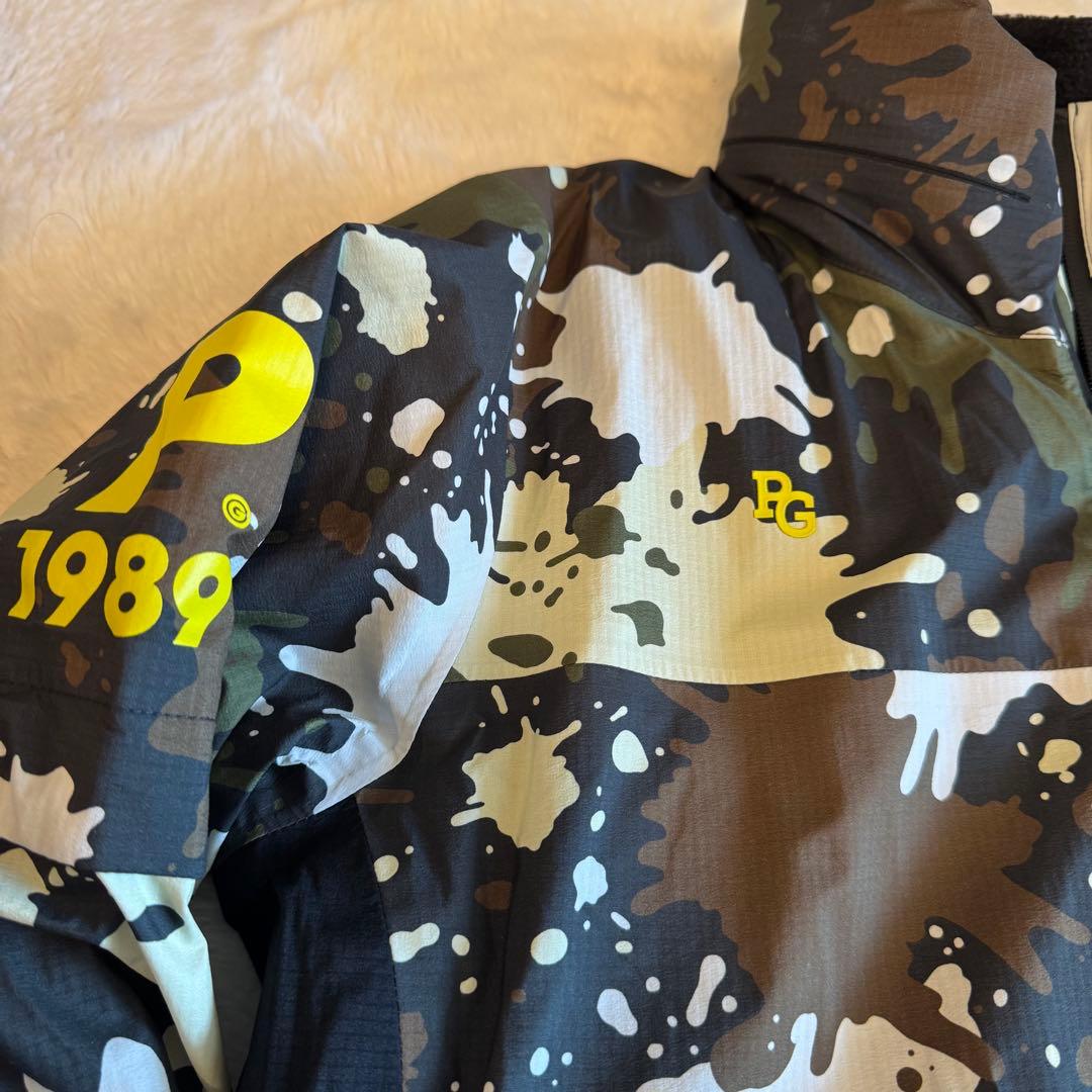 パーリーゲイツ　ゴルフウェア　カモフラ　4way　バッグロゴ