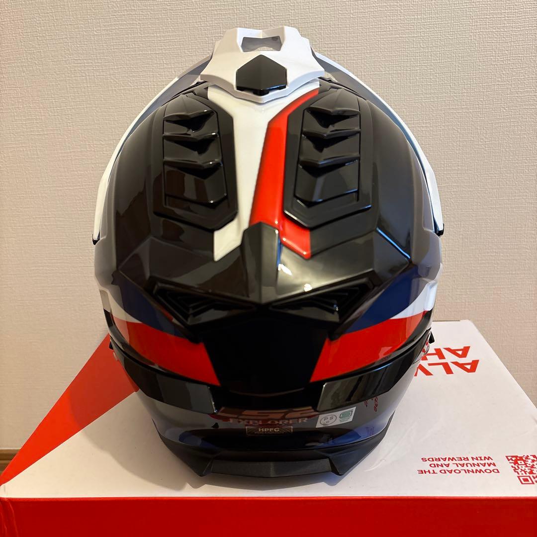 LS2 ADVENTUREEXPLORER FフルフェイスヘルメットMサイズ