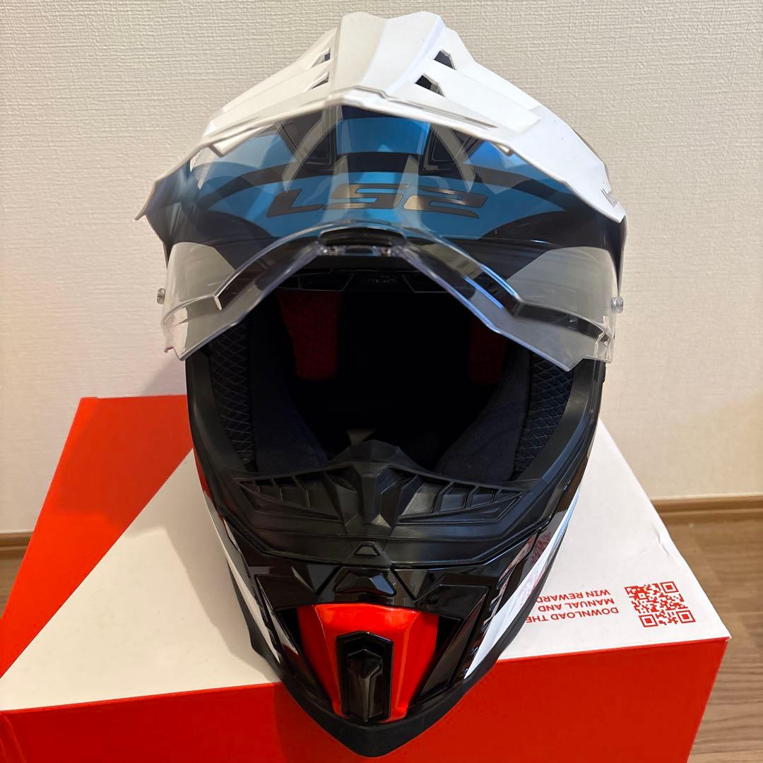 LS2 ADVENTUREEXPLORER FフルフェイスヘルメットMサイズ