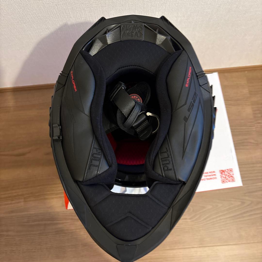 LS2 ADVENTUREEXPLORER FフルフェイスヘルメットMサイズ