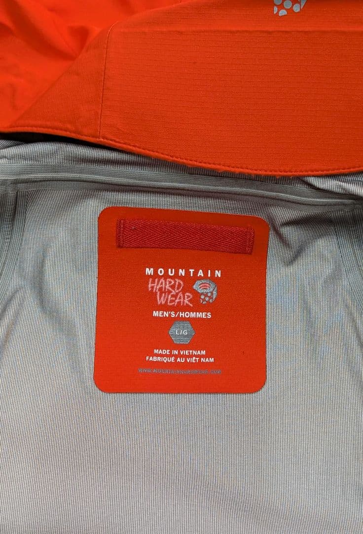 マウンテンハードウェア　ドライステイン　ジャケット　Ｌ