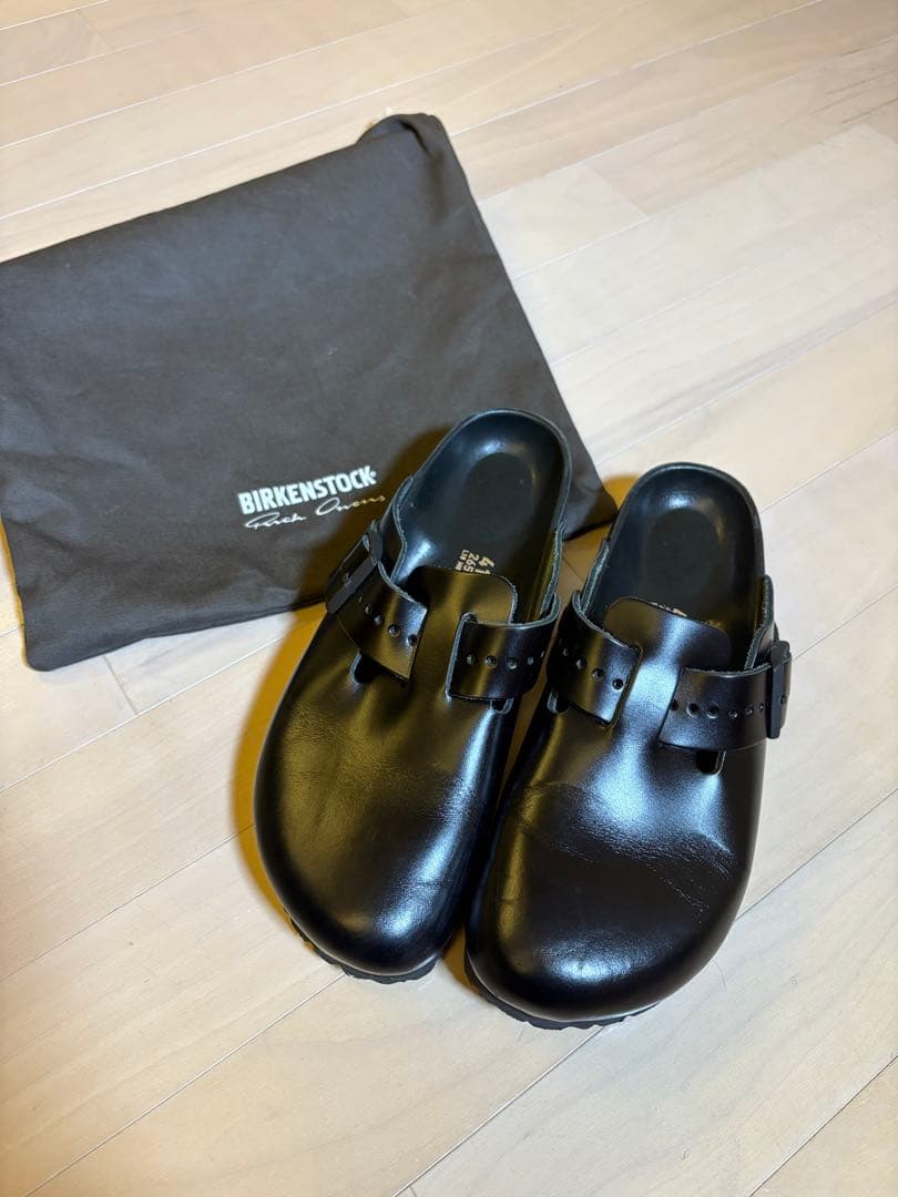 【希少・美品】BIRKENSTOC ×Rick Owens ボストン［41］
