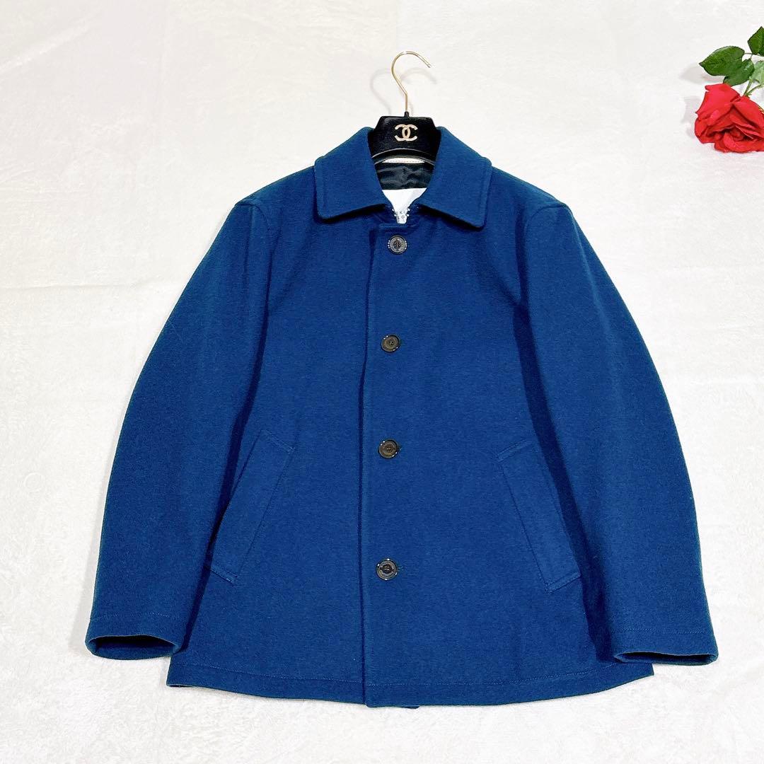 新品同様✨　マッキントッシュ　フィロソフィー　ピーコート　40 ライトブルー