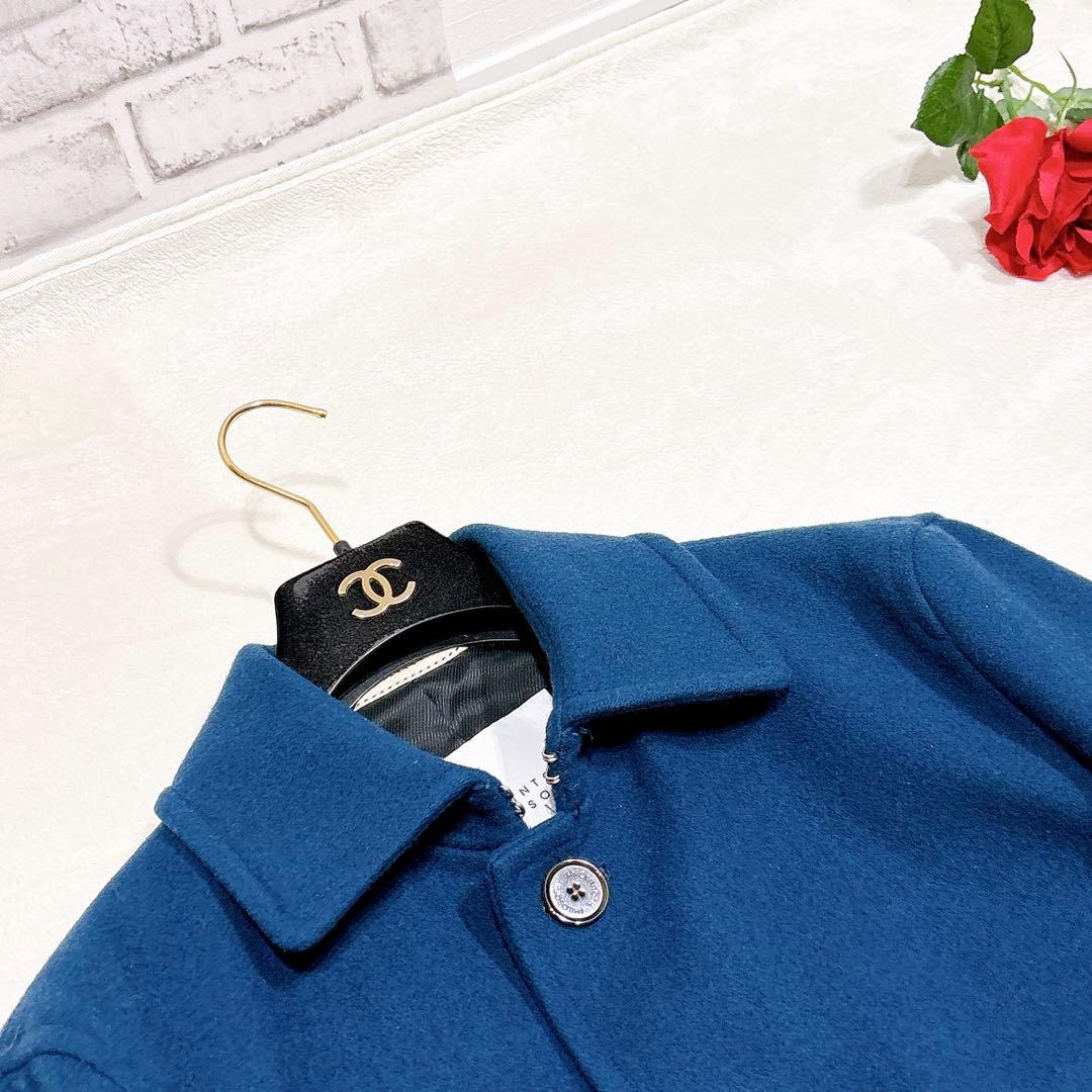 新品同様✨　マッキントッシュ　フィロソフィー　ピーコート　40 ライトブルー