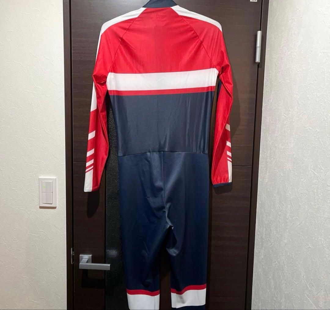 クロスカントリースキー用Swix ワンピース 赤/黒 男性用sサイズ