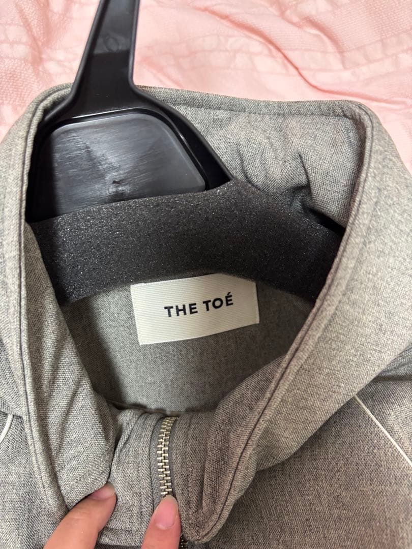 ジャケット・アウター thetoe Brixton track jacket GRAY