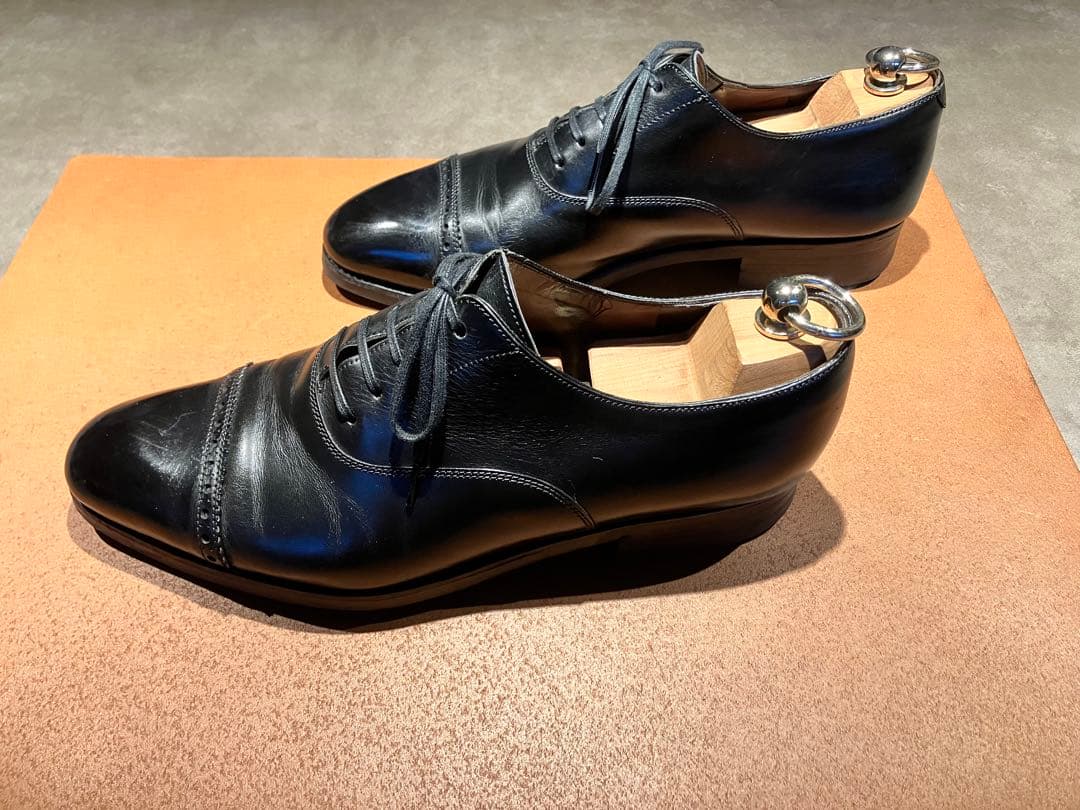 CARMINA カルミナ カルミーナ パンチドキャップトゥ サイズ6 1/2