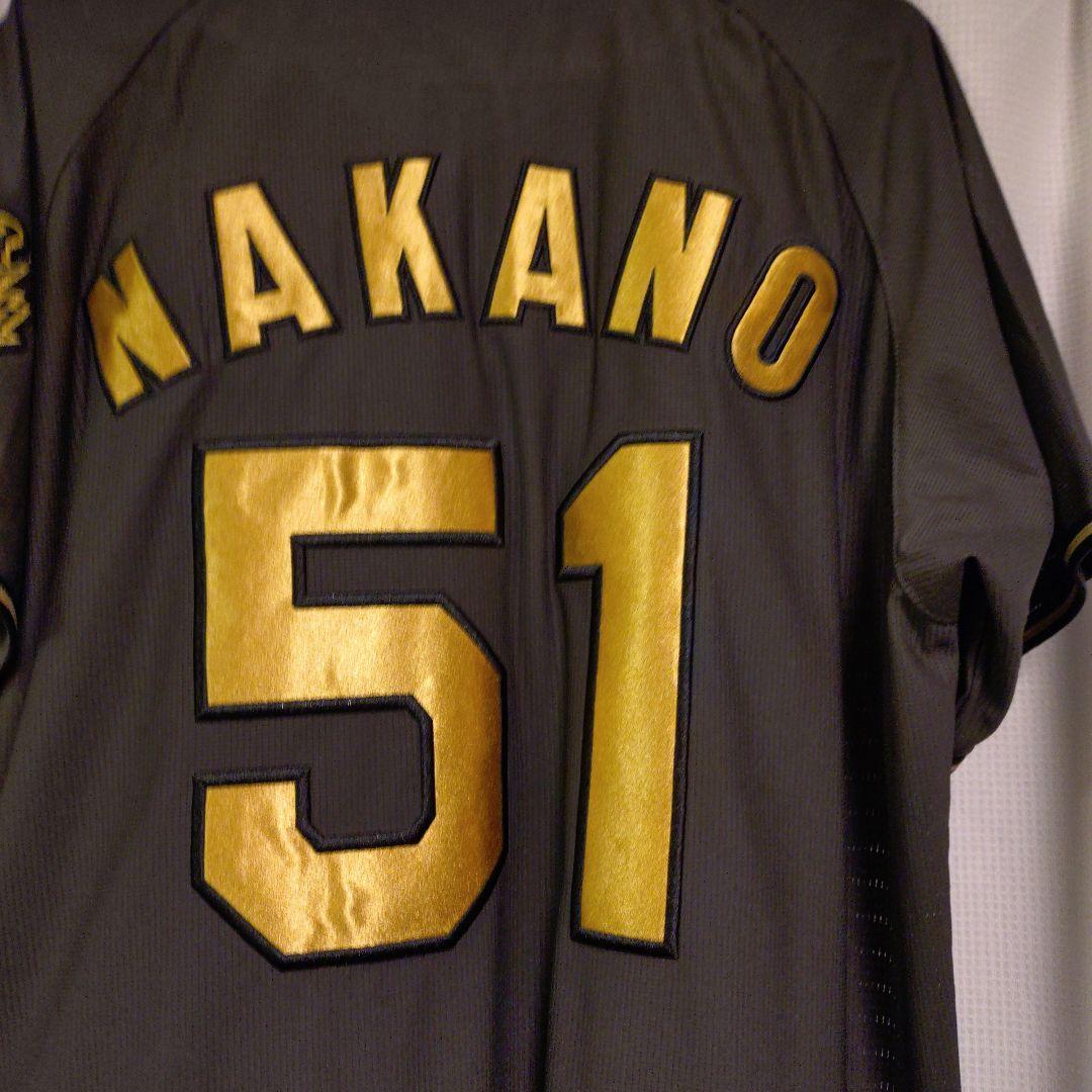 阪神タイガース 中野拓夢 ブラックダイナマイトシリーズユニフォーム L