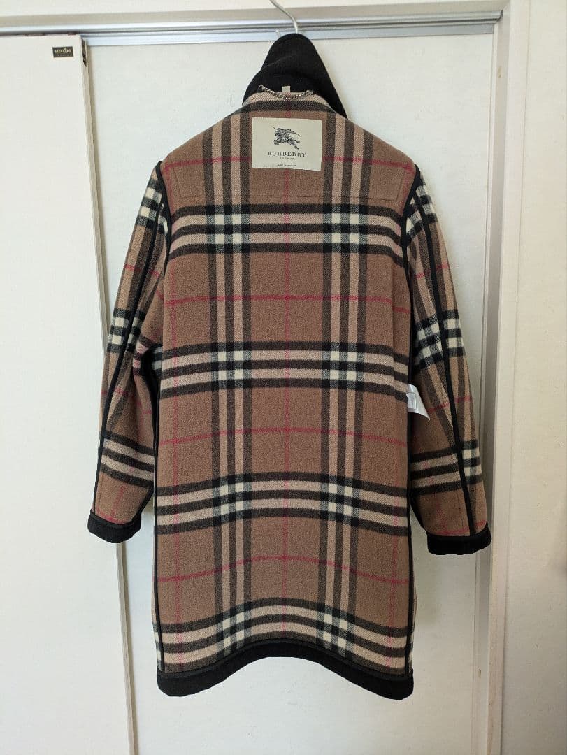 バーバリープローサム　ダッフルコート　イングランド製ビンテージ　黒サイズL