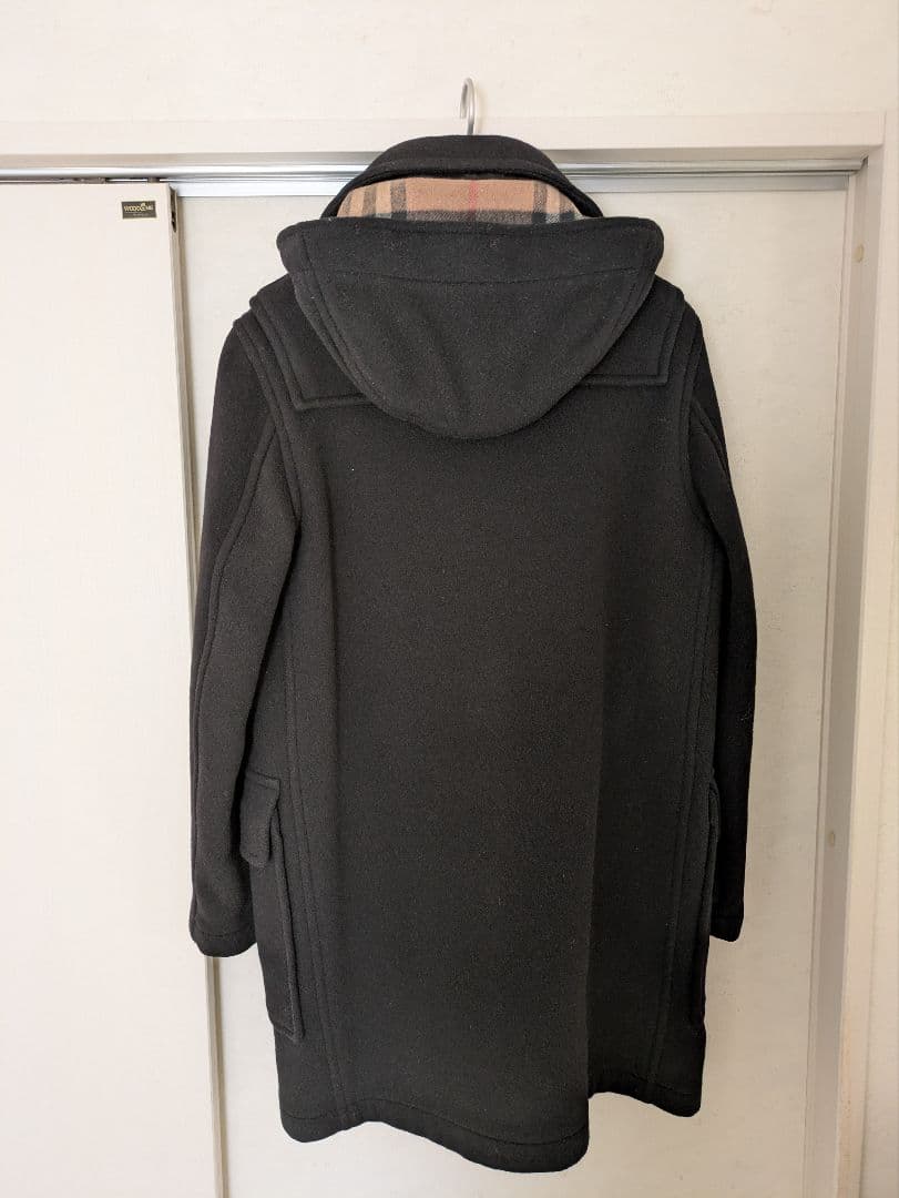 バーバリープローサム　ダッフルコート　イングランド製ビンテージ　黒サイズL