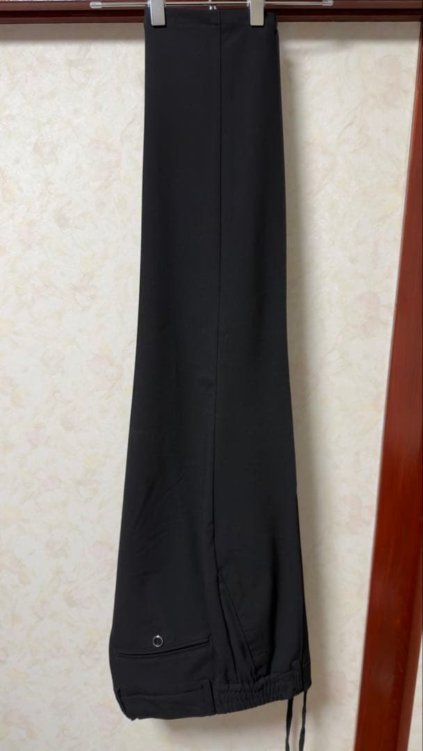 AOURE MALPENSA PANTS 4SEASONS 黒　Mサイズ