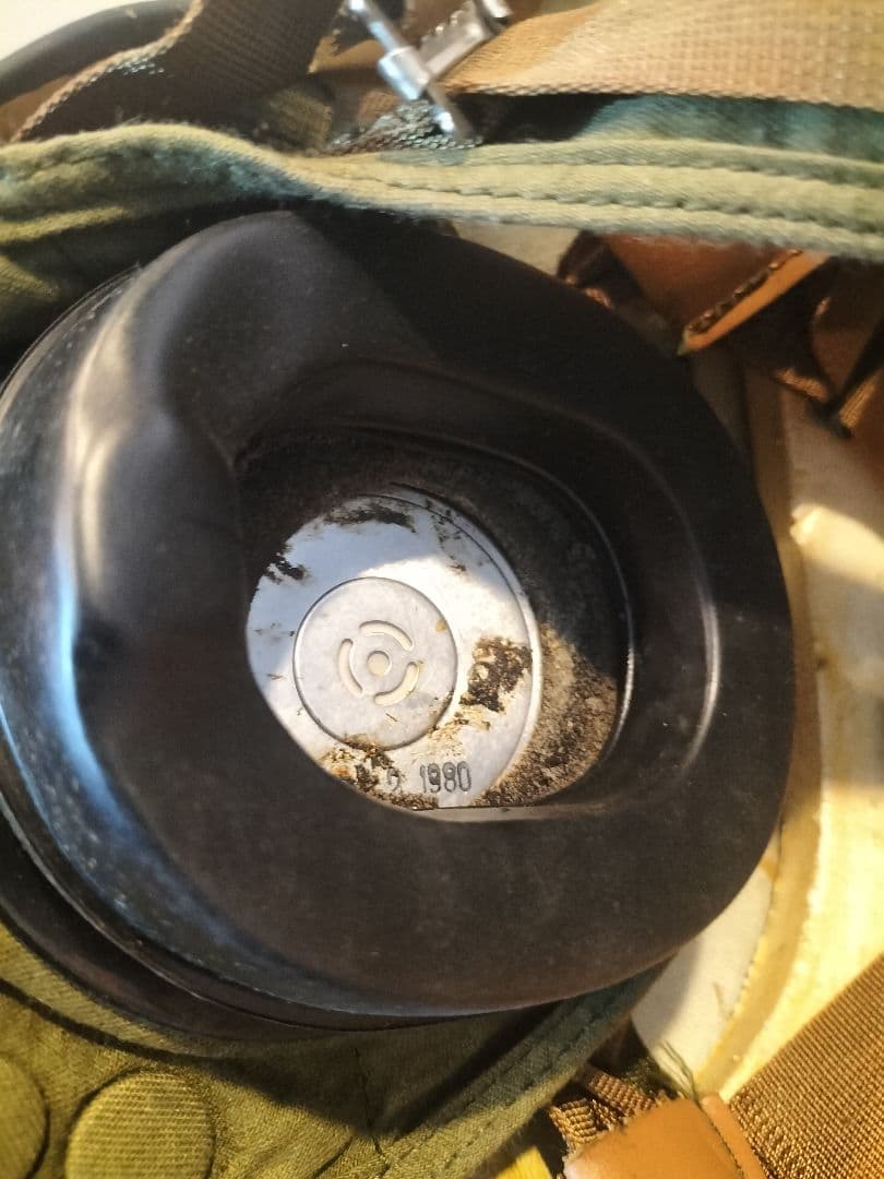 GENTEX ヘリコプターヘルメット　米軍払い下げ　XL　80's