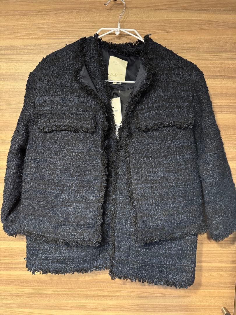 新品！BEAMS★B:MING ツイードジャケット＆ベストのセット卒業式★入学式
