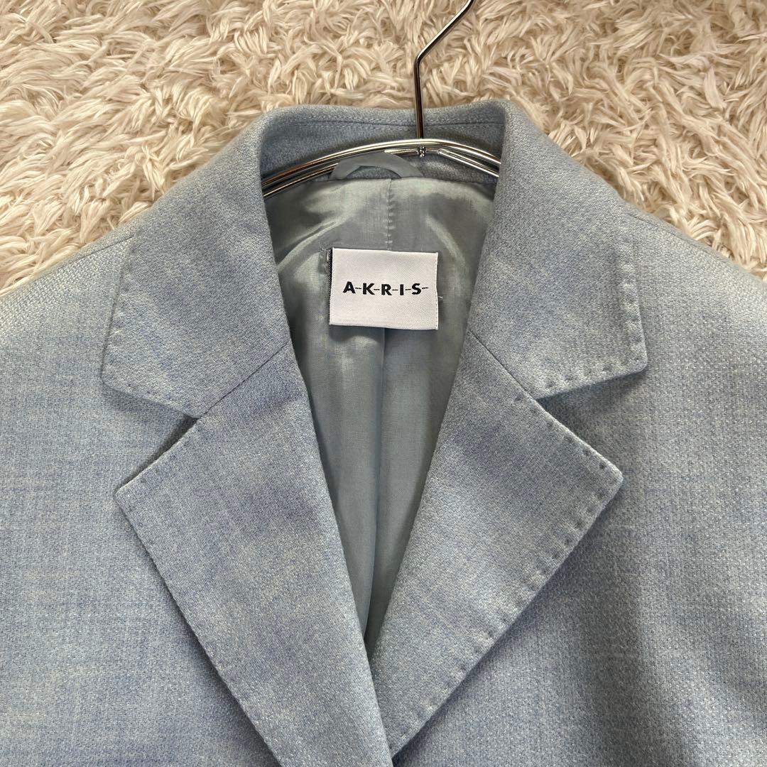良品 A-K-R-I-S アクリス カシミア100% ジャケットUS4 S相当
