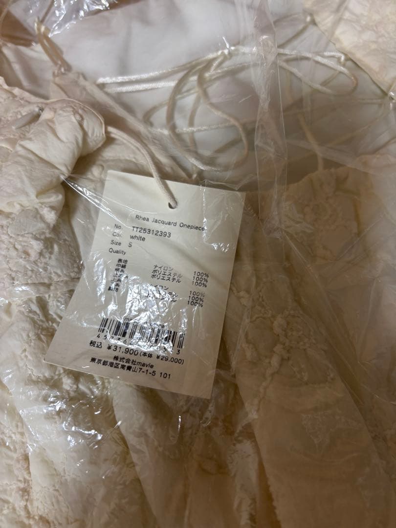 【新品】【THE TOE】Rhea Jacquard Onepiece