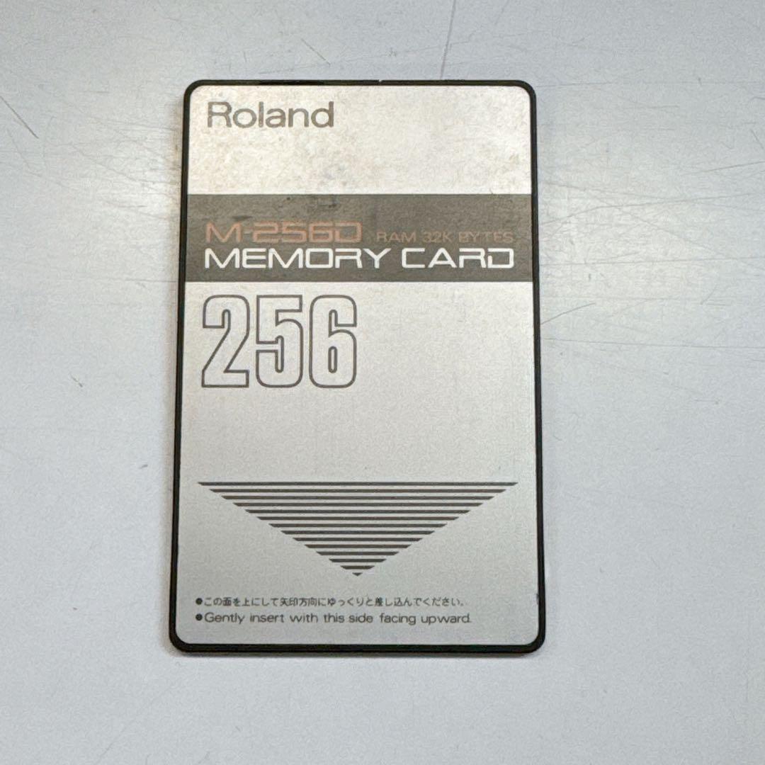 Roland M-256D メモリーカード ローランド RAM32K