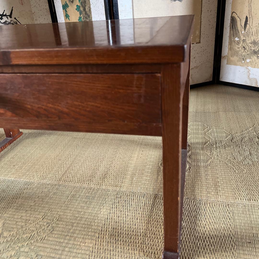 美品 アンティーク 文机 レトロ 引き出し