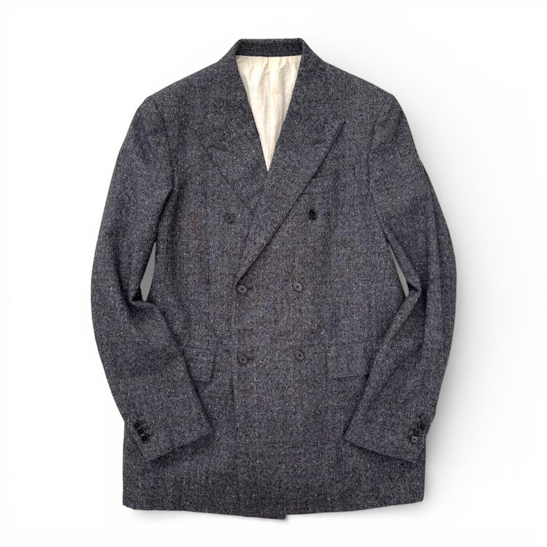 激レア 希少 AMC BRYAN ダブルブレスト ジャケット 48 本切羽